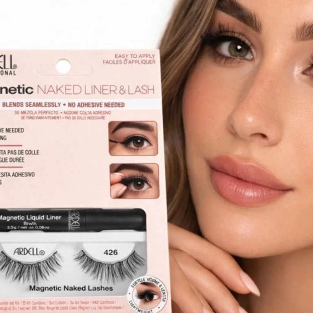 Ardell‎ Magnetic Naked Liner & Lash Kit 420 Black Magnetic Liquid Liner New